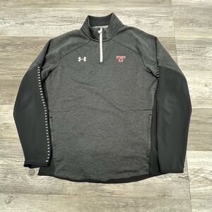 Youngstown State Penguins YSU Sweatshirt  Under Armour Lightweight Quarter Zip